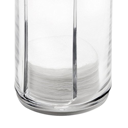 Oriskey Wattepadspender Wattepads Spender Kosmetik Make-up Pad Acryl Klar Behälter Halter Inhaber Box Aufbewahrung - 8