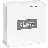 SONOFF Zigbee Hub, Smart Zigbee Gateway Bridge, Wirelessly Connect Your Smart WiFi and Zigbee Devices, Compatible with SONOFF