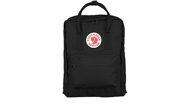 fjallraven backpack black