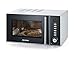 Produktbild SEVERIN MW 9663 3-in-1 Mikrowelle (900 W, mit Grill- und Heißluftfunktion, Inkl. Drehteller (Ø 24,5 cm) und 2 Grillroste) silber/schwarz