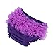 La Vogue Baby Girls Boys Ruffle Pants Knickers Bloomers Nappy Cover (M, Purple)
