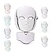 Beauty LED Phototherapy 7 Color Light Treatment Facial Neck Mask Skin Recovery Treatment Reduces wrinkles