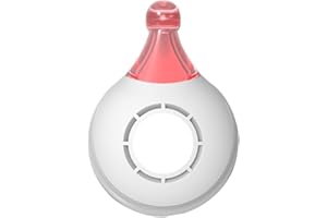 WWYY Ultraschall Floh Und Zeckenschutz Pet Ultraschall Anhänger Gegen Zecken USB-Aufladung, blinkendes Licht zur Vermeidung von Verlusten in der Nacht, geeignet für Katzen und Hunde (Weiß)