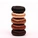 Fashion Bun Shapers Hair Doughnut Bun Ring Shaper Hair Donut Style Updo - Red Brown
