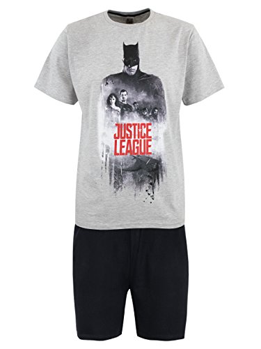 DC Comics Pijama para Hombre Justice League Multicolor Medium