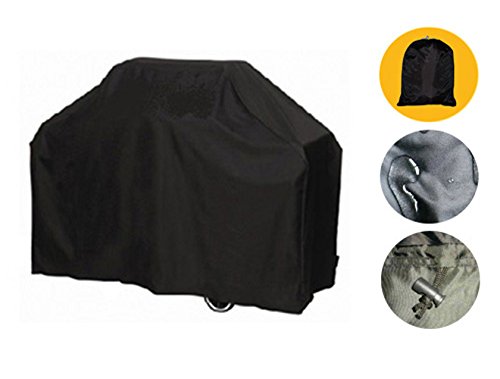 Drinnen draußen Grillabdeckung BBQ Grill Abdeckhaube Gasgrill Schutzhülle Haube (145*61*117cm-strapazierfähigem-GWQ5AB)