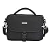 Produktbild Kamera Tasche Schultertasche Messenger Kameratasche | für Nikon Canon Sony DSLR Spiegellose Kameras und Objektive | mit Regenschutz Tragegurt und Zubehörfächern (Ein Spiegel der Maschine zwei)