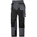 Produktbild Snickers Workwear 6202 RuffWork Arbeitshose+, m. HP stahlgrau-schwarz 62