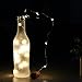 Produktbild A-SZCXTOP LED-Lichterkette mit Weinflaschen-Korken, für Party, Geburtstag, Hochzeit und als Tischdeko, warmweiß, 15 Lichter warmweiß