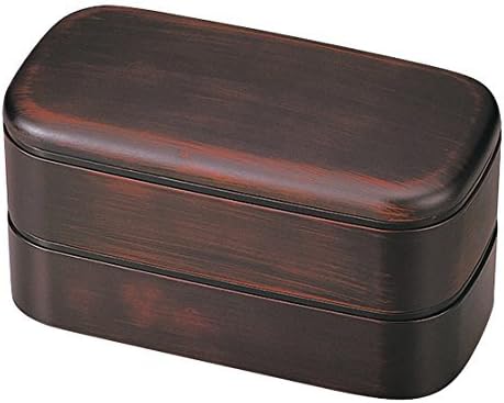 Yamanaka coating range Men's Square lunch box 1000ml (with belt) Tochigi eyes