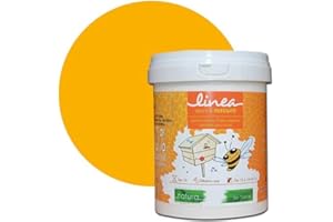 BOX DECO COULEURS Peinture ruche apiculture naturelle Natura - 1L, Jaune Soleil