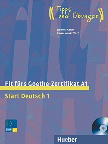 Book's Cover ofFit Furs GoetheZertifikat A1 Book  CD