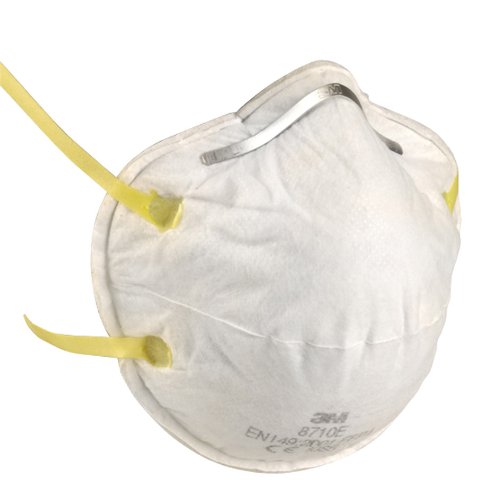 Preisvergleich Produktbild 3M 8710C3 Feinstaubmaske, 3 Stück, Schutzklasse FFP1