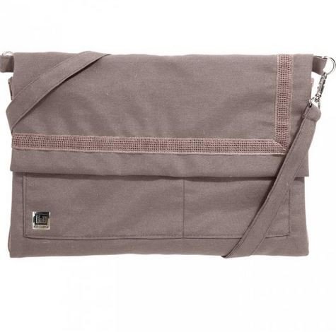 Red Castle Changing Bag (Taupe/Pink