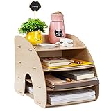 Sortierablage Din A4 -- 34 x 27.5 x 24.5 cm (LxBxH). Fügen Sie einen einfachen Stil und professionellen Tischorganizer auf Ihrem Schreibtisch mit einer sauberen Umgebung, verbringen Sie weniger Zeit mit der Suche nach dem, was Sie brauchen, und mehr Zeit für Ihre Arbeit.