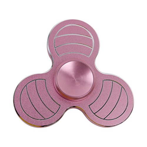 Hand Spinner,Omiky EDC Tri Fidget Spinner Finger Toy for ADD ADHD Anxiety Autism Suffers (Rose Gold)