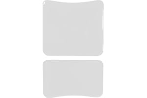 BIKE-label X501356VA pequeña Adhesivo blanco 3D para motocicleta, protector de depósito