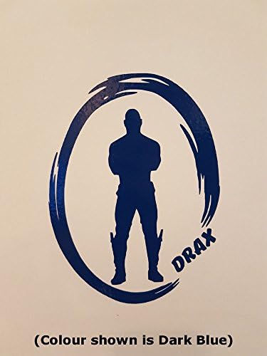 Marvel Guardians of The Galaxy Inspired Drax Destroyer Sticker for Car or Home - HSS095 (Small - 12cm x 9cm)