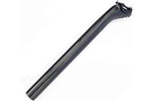 Alfa Pasca Tige de Selle Carbone Tube de Selle Carbone VTT Tige de Selle Route Tige Selle Velo Offset 25mm 25.4/27.2/30.8/31.6mm Tige de Selle VTT