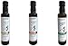 Produktbild 3 hochwertige Native Olivenöle von der Insel Kreta von Castello Zacro in 250 ml Flaschen 1. Mandarinenöl & 2. Zitronenöl & 3. Basilikumöl