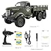 Price comparison product image  Remote Control Car, JJRC Q60 RC 1:16 + Two Battery 2.4G 6WD Tracked Off-Road Military Trucks RTR Toys Gift For Kids Adults By GreatestPAK (Green)