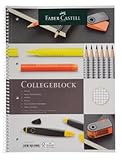 80 hojas Faber Castell Juego de 5 cuadernos/cuaderno de espiral (DIN A4/80 hojas/80 g/m²