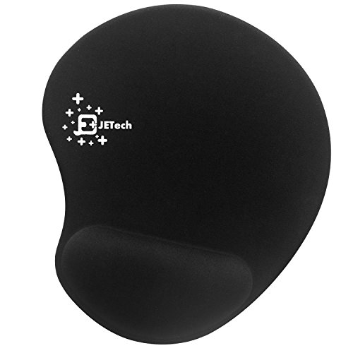 Mauspad, JETech Premium Maus Pad mit Gel Handgelenkauflage (Schwarz) - 0882
