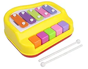 Ganesh Enterprise Musical Xylophone and Piano, Non Toxic, Non-Battery for Kids & Toddlers - Multi (Xylophone)
