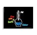 Urban Monk Air Fire Earth Watrer:Weed Matte Poster, 12x18 inches Matte Print [HD Bright Art Print, Medium Size, Rolled Poster] RS.175.00