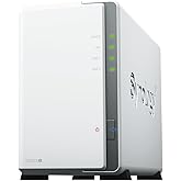 Synology DS223J NAS desktop a 2 alloggiamenti, bianco