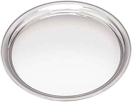 Medium 240Mm Round Pewter Tray