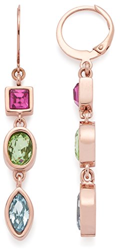 Preisvergleich Produktbild Leonardo Jewels Damen Ohrhänger Confetti Edelstahl Glas mehrfarbig 016194