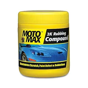 MOTOMAX 2K Rubbing Compound 100g | Removes Scratches, Paint defect and Oxidation from Cars, Bike, Motorbikes | Scratch Remover for All Auto Care Needs