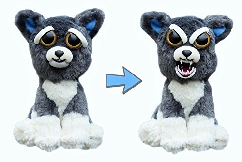 William Mark- Feisty Pets: Sammy Suckerpunch- Adorable 8.5 Plush Stuffed Dog That Turns Feisty With A Squeeze by William Mark