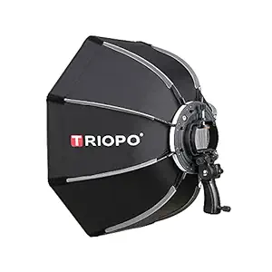 NEOHOOK TRIOPO 55cm Octagon Umbrella Softbox with Handle for On-Camare Flash Speedlite Photography Studio Accessories Soft Box
