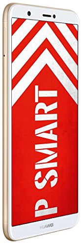 HUAWEI P smart Dual-Sim Smartphone (14,35 cm (5,6 Zoll), 32GB interner Speicher, 3GB RAM, Android 8.0) Gold + gratis 16 GB Speicherkarte [Exklusiv bei Amazon] - Deutsche Version