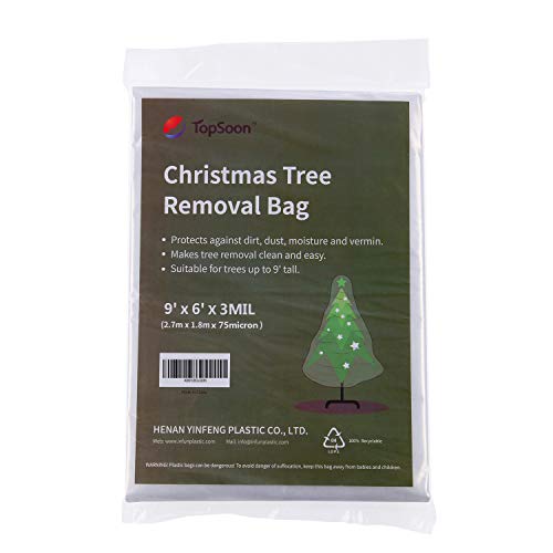 TopSoon Bolsa de árbol de navidad 2.7M * 1.8M * 3MIL