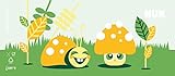 NUK Easy Learning Cup Fun mit versenkbarem Trinkhalm aus Silikon, ab 18 Monaten, 300 ml - 2