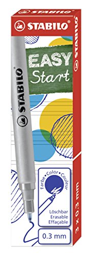 Stabilo EASYoriginal Refill Patrone zum Nachfüllen medium (löschbar) 3er Pack blau