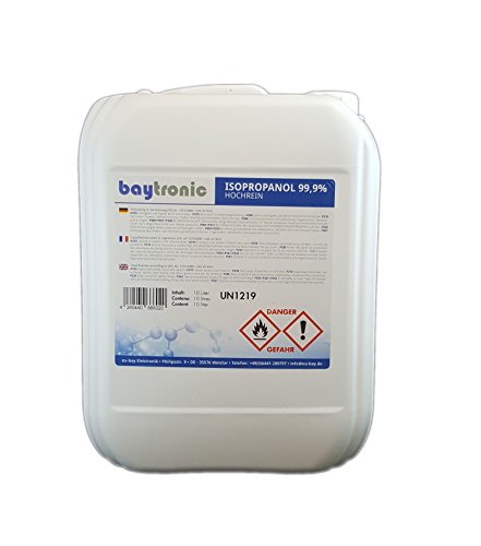 Preisvergleich Produktbild baytronic Isopropanol Isopropylalkohol IPA 10 Liter 99,9%