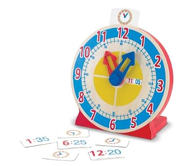 Melissa & Doug - 14284 - Horloge « Tourne Et Dis L’Heure »