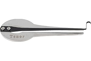 Zilimontt Russian Jew Harp Ethnic Russian Mouth Harp,Stainless Steel Jew's Harp Portable Mouth Musical Instrument For Ethnic Music Enthusiasts Easy To Loud(Large size)