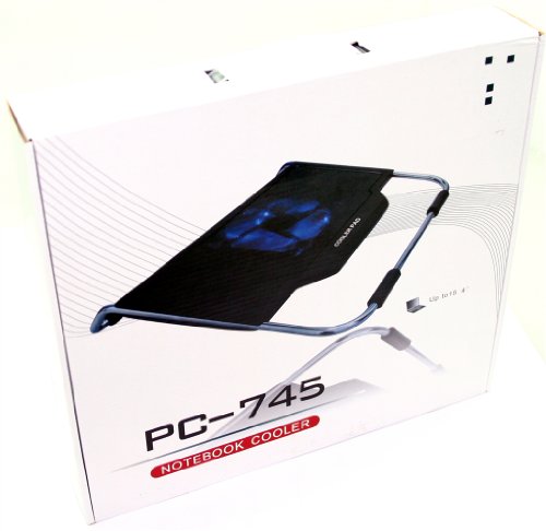 Oramics PC-745 Notebook Kühler Tisch -Designer USB kühlsystem Lüfter für Laptop – Laptoptisch - 2