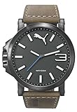 Puma Herren-Armbanduhr Ultrasize 50 Analog Quarz Leder PU103461017