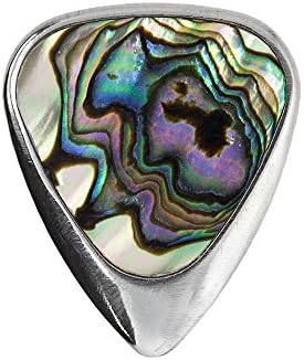 Inlay Tones Mini ILTM-GRA-1 Green Abalone Single Plectrum Guitar Pick