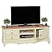 Produktbild Wohnling TV Lowboard ANGORI 135 cm Massivholz Akazie/Mango, TV HiFi Regal im Landhaus-Stil, Fernsehtisch Vintage shabby chic mit Schubladen und Fächern, Fernsehschrank TV Board mit Türe- TV Möbel