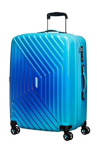American Tourister Air Force 1 - Maleta, Azul (Gradient Blue), M (66cm-69L)