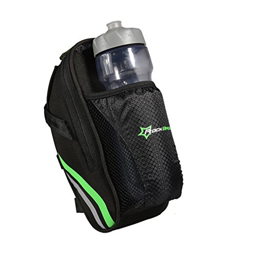RockBros Fahrrad Satteltasche Hinter Fahrradtasche Schwarz Neu - 3