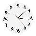Produktbild hysxm 1 Stück Sport Thema Hockey Dekorative Wanduhr Feldhockey Icon Uhren Uhren Wanduhr Dekoration-10inch