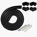 Produktbild Beito 2m Baby-Kind-Kleinkind-Sicherheitsgurt Versicherung Gegenrand Pad Adhesive Möbel Wand Schreibtisch Tischkantenschutz + 4 Corner Leggings Schwarz